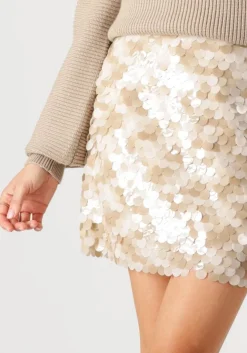 COPENHAGEN MUSE minirok cmsequince-skirt zand Sale