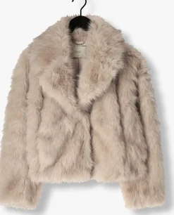 COPENHAGEN MUSE teddy jas cmplushy-jacket zand Outlet