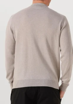 FILIPPO DE LAURENTIIS trui lupetto ml lana cashmere zand Online