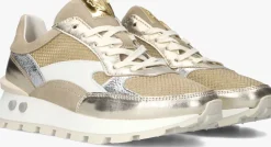 FLORIS VAN BOMMEL lage sneakers sfw-10098 blokki zand Discount