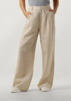 GESTUZ pantalon lizagz linen hw pants zand New