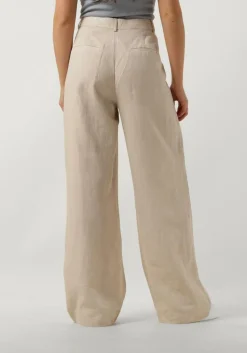 GESTUZ pantalon lizagz linen hw pants zand New