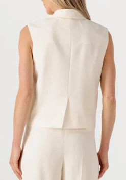 HERSKIND gilet brian vest - gold buttons zand