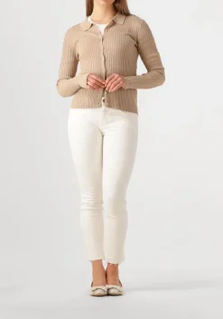 HERSKIND truien/vesten turner knit cardigan zand Online