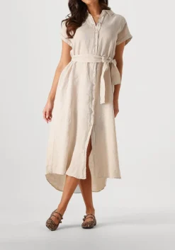 KNIT-TED midi jurk mila zand Best