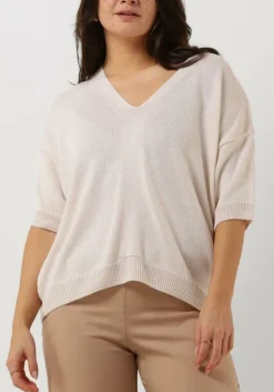 KNIT-TED trui dewy zand New