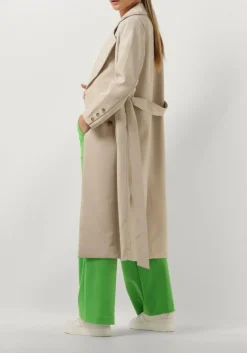 NOTRE-V trenchcoats nv-daron belted coat zand Hot