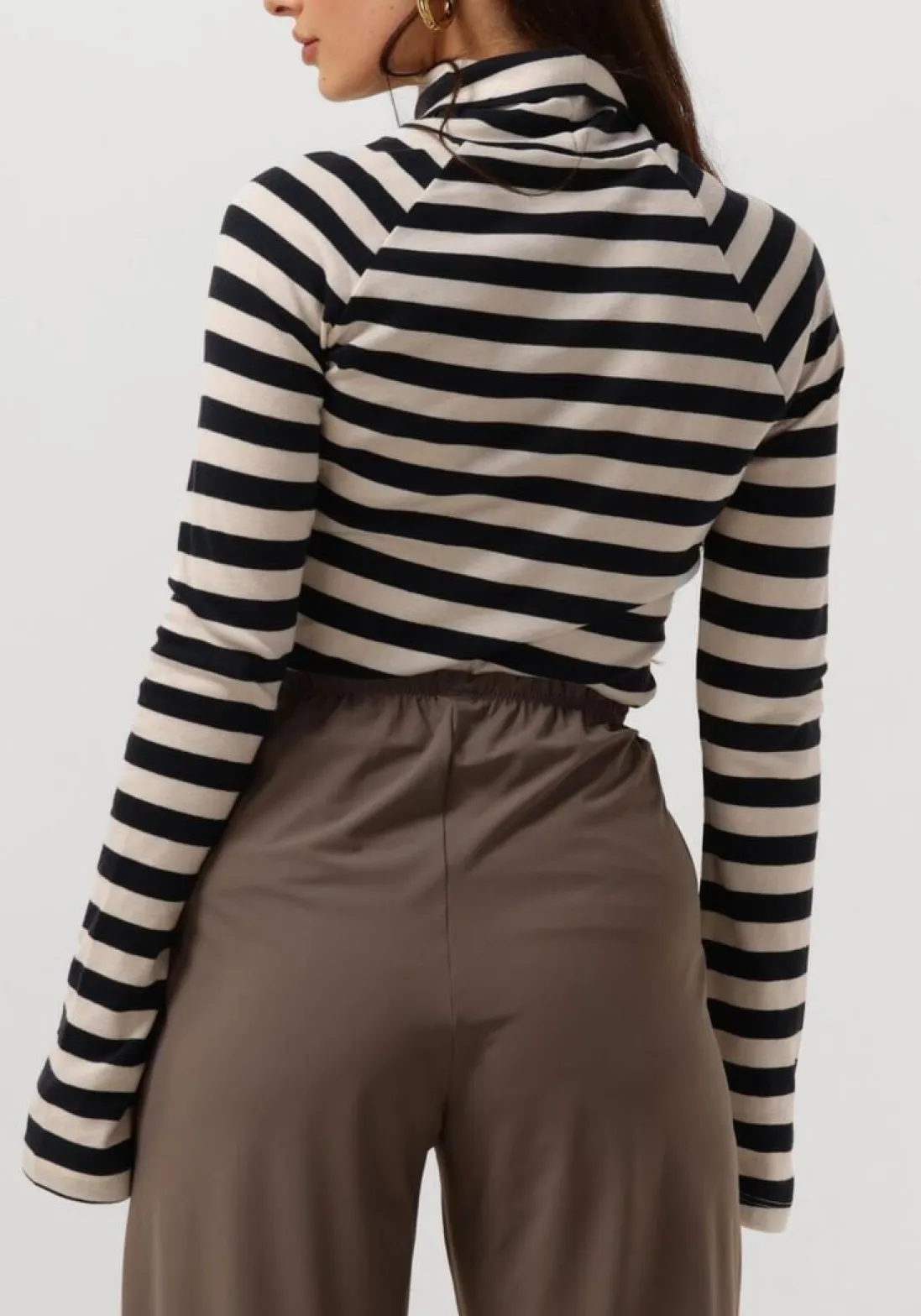 PENN & INK coltrui 097 coll neck zand Sale