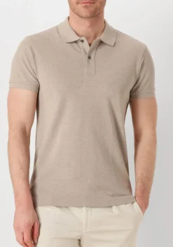 PROFUOMO polo polo short sleeve zand Outlet