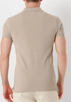 PROFUOMO polo polo short sleeve zand Outlet