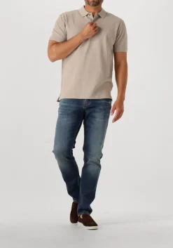 PROFUOMO polo polo short sleeve zand Outlet