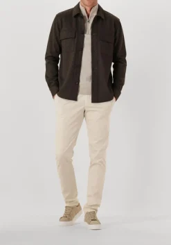 PROFUOMO trui pullover half zip merino zand Best