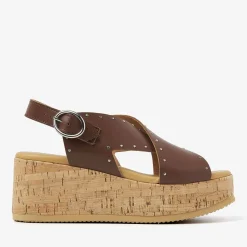 VIA VAI sandalen sissel elaine zand Discount