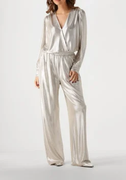 AMAYA AMSTERDAM en pantalon jella pants zilver Discount