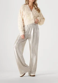 AMAYA AMSTERDAM en pantalon jella pants zilver Discount