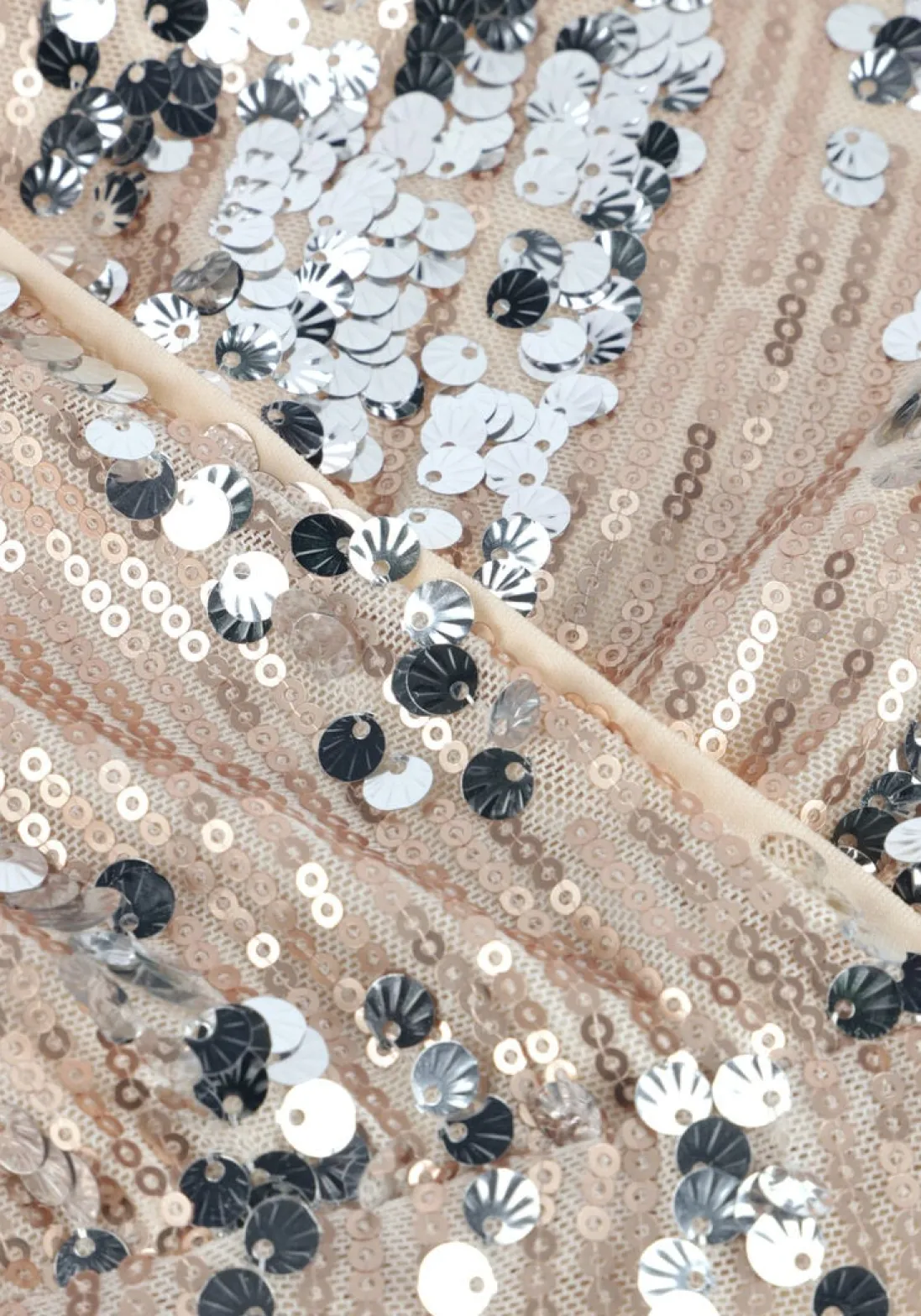 AMAYA AMSTERDAM en mini jurk every dress zilver New