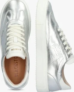 BLACKSTONE en lage sneakers slate harper woman zilver New