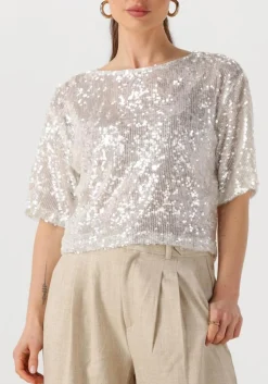 BRUUNS BAZAAR en top ginia blouse zilver New