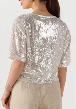 BRUUNS BAZAAR en top ginia blouse zilver New