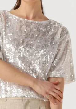 BRUUNS BAZAAR en top ginia blouse zilver New