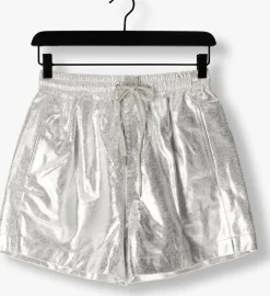 CO'COUTURE en korte broek phoebe crackle short zilver Outlet