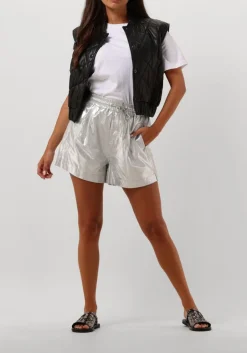 CO'COUTURE en korte broek phoebe crackle short zilver Outlet