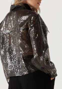 COPENHAGEN MUSE en blouses cmtrucker-jacket zilver Best