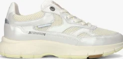 FLORIS VAN BOMMEL en lage sneakers sfw-10133 daysi zilver New