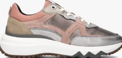 FLORIS VAN BOMMEL en lage sneakers sfw-10111 zilver Outlet
