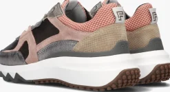 FLORIS VAN BOMMEL en lage sneakers sfw-10111 zilver Outlet