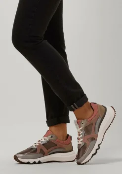 FLORIS VAN BOMMEL en lage sneakers sfw-10111 zilver Outlet