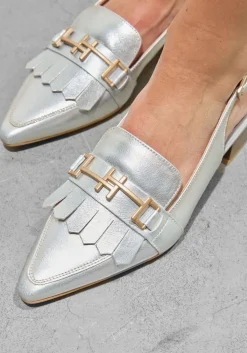 HISPANITAS en slingbacks chv253817 zilver Outlet