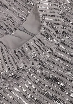 IBANA en mini jurk frasy zilver Hot