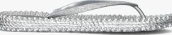 ILSE JACOBSEN en teenslippers cheerful01 zilver Clearance