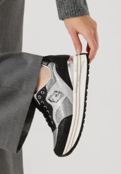 LIU JO en lage sneakers maxi wonder 73 zilver Outlet