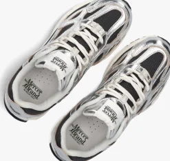 MERCER AMSTERDAM en lage sneakers the re-run pineapple 2.0 zilver Clearance