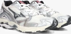 MIZUNO en lage sneakers wave rider 10 premium dames zilver Hot