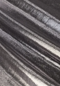 MOS MOSH en top mmnivola o-neck metallic tee zilver New