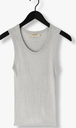 MOS MOSH en top mmrelena imanja knit tank top zilver Online