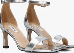NOTRE-V en sandalen met hak 86605 zilver Clearance