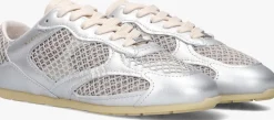 NUBIKK en lage sneakers riley morgan zilver
