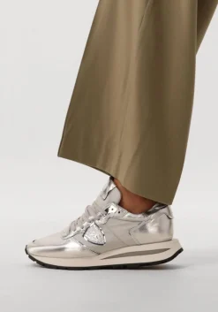 PHILIPPE MODEL en lage sneakers tropez haute low woman zilver Hot