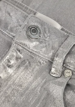 SECOND FEMALE en midirok aspect skirt zilver Outlet