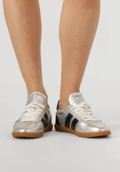 STEFANO LAURAN en lage sneakers 1white101 zilver Discount