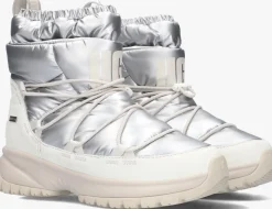UGG en snowboots yose puffer mid metallic zilver