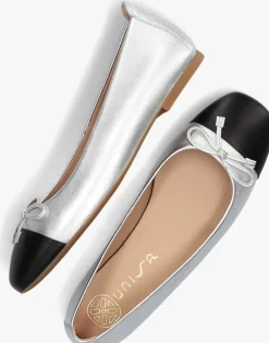 UNISA en ballerina's belle zilver Discount
