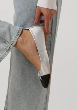 UNISA en ballerina's belle zilver Discount