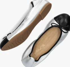 UNISA en ballerina's auto zilver Hot