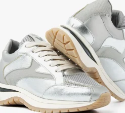 VIA VAI en lage sneakers usher riggs zilver Hot