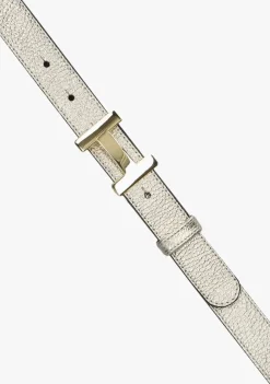 ASSEM ESSENTIALS riem 8659 madeleine zilverkleurig